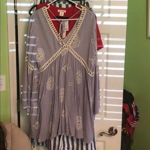Bell sleeved boho dress